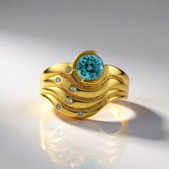 Anello in argento con Zircone Ratanakiri