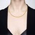 Collana in argento con Zaffiro Giallo