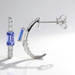 Orecchini in oro con Tanzanite AAA (CIRARI)