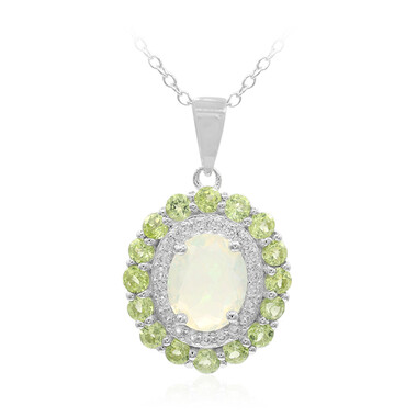 Welo-Opal-Silberhalskette