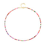 Collier en argent et Opale d’Éthiopie