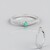 Anello in argento con Smeraldo Russo (SAELOCANA)