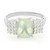 Anello in argento con Prehnite