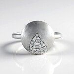 Anello in argento con Zircone (SAELOCANA)