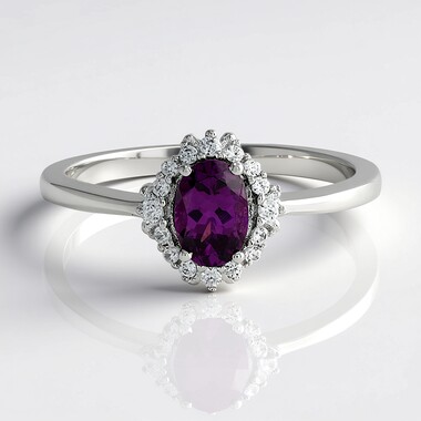Anillo en plata con Umbalita