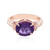 Sibirischer Amethyst-Silberring (Adela Silber)