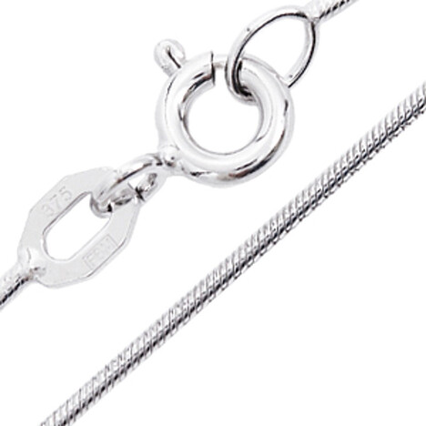 Cadena en oro blanco 9K 45 cm - 3,4 g