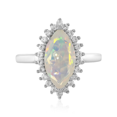 Welo-Opal-Silberring