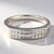 Anello in argento con Zircone