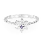 Ceylon Iolite Silver Ring