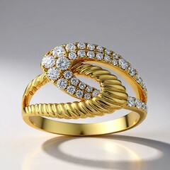 Anello in oro con Diamante I1 (H)