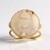 Anello in argento con Agata Bianca (Bali Barong)