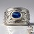 Bague en argent et Kyanite du Népal (MONOSONO COLLECTION)