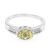 Gelber Beryll-Silberring