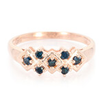 Fancy Diamond Silver Ring