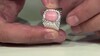 Zilveren ring met een roze opaal (de Melo Essence)