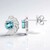 Orecchini in argento con Apatite Blu (Pallanova)