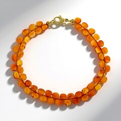 Bracciale in argento con Corniola (CUSTODANA)