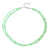 Collar en plata con Crisoprasa