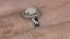 Bague en argent et Opale d'Australie