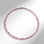 Collana in argento con Kunzite