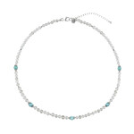 Collana in argento con Larimar