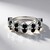 Anello in argento con Spinello Nero