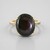 Anello in oro con Zaffiro Stellato Nero