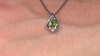 Colgante en plata con Peridoto de Jilin (Pallanova)