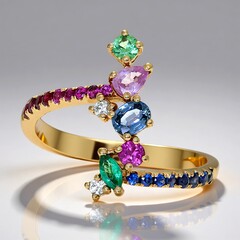Anello in oro con Smeraldo Zambia AAA (CIRARI)