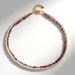 Collana in argento con Tormalina (Riya)