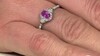Gouden ring met een roze saffier (CIRARI)