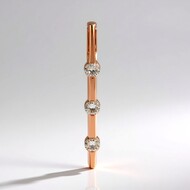 Pendentif en or et Diamant rose de France SI1 d'Argyle  (Annette)