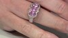 Anillo en plata con Cuncita de Brasil (Gems en Vogue)