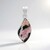 Ciondolo in argento con Rodonite Sulavesi (Bali Barong)