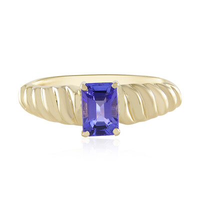 Anello in oro con Tanzanite AAA (de Melo)