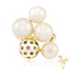 Anello in oro con Perla d'Acqua Dolce Bianca (Michelle Albala)