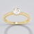 Anello in argento con Topazio Bianco