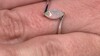 Bague en argent et Opale Welo