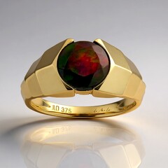 Anello in oro con Opale Mezezo (de Melo)