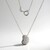 Collana in argento con Zircone (Adela Silber)