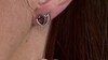 Pendientes en oro con Rubelita Ouro Fino (de Melo Gold)