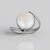 Anello in argento con Pietra di Luna Arcobaleno Bihar