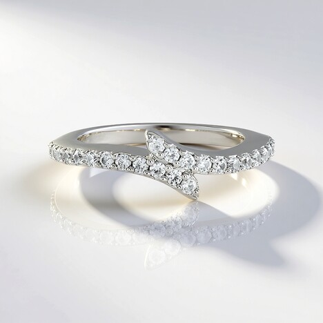 Anello in argento con Zircone