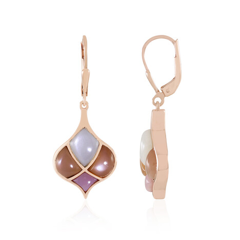 White Moonstone Silver Earrings (KM by Juwelo)
