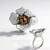 Anello in argento con Zircone Giallo (SAELOCANA)