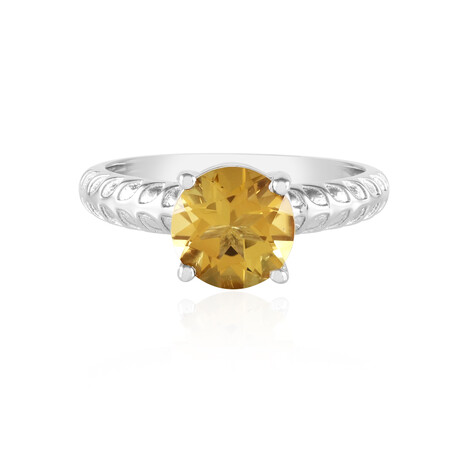 Zilveren ring met een scapoliet