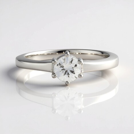 Anello in argento con Zircone