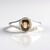 Anello in argento con Zircone Mandarino