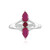 Madagascar Ruby Silver Ring